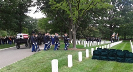 Arlington National Cemetery; Funeral services for Lt. Col. David Kryzanowsky